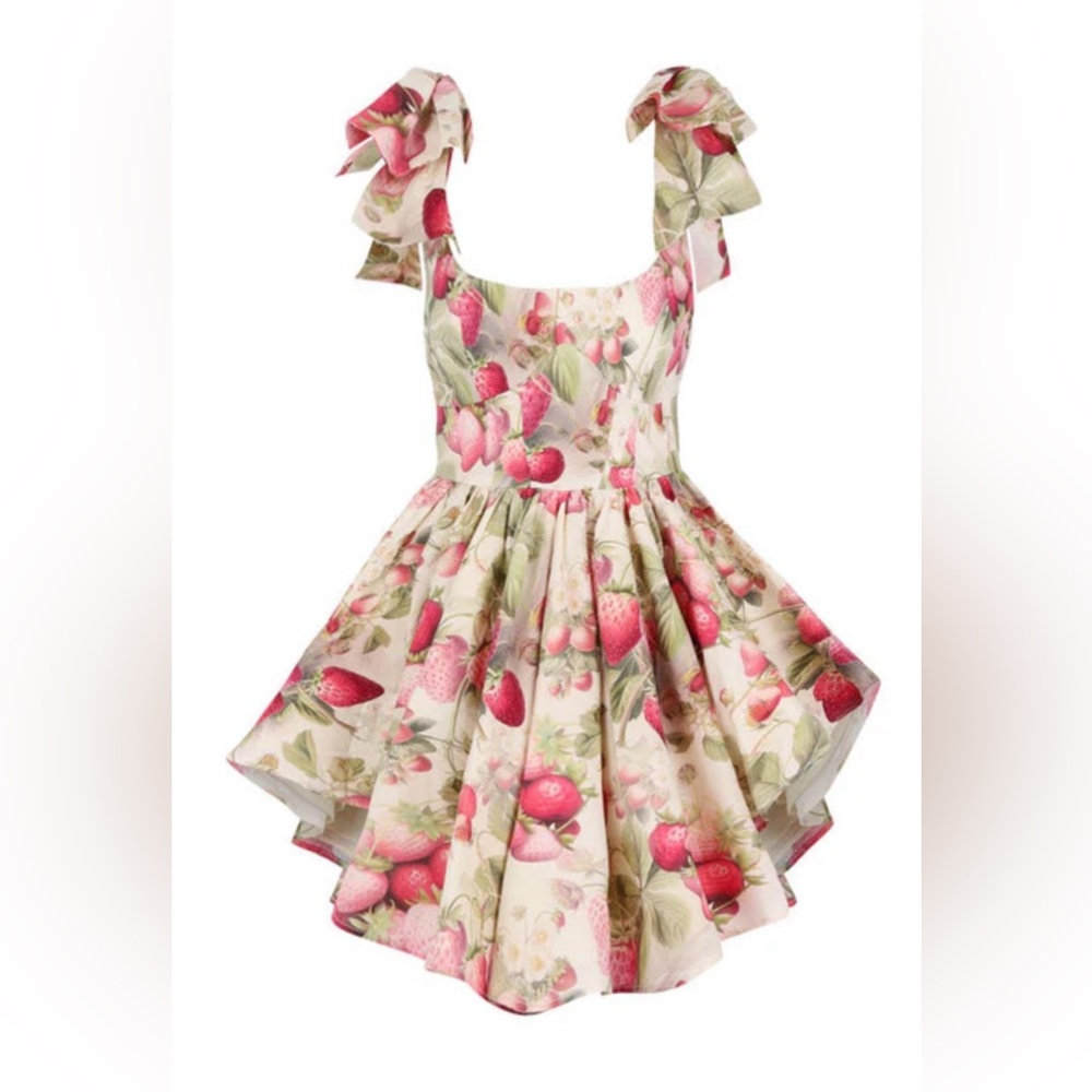 Selkie Strawberry Farmers Market Mini Dress